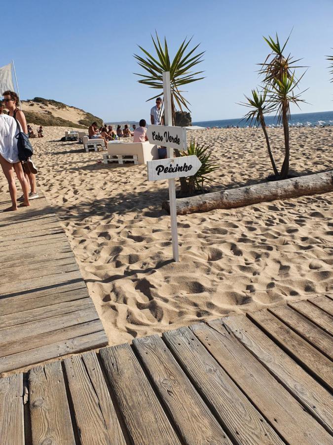 Meco Beach Villa Сезімбра Екстер'єр фото
