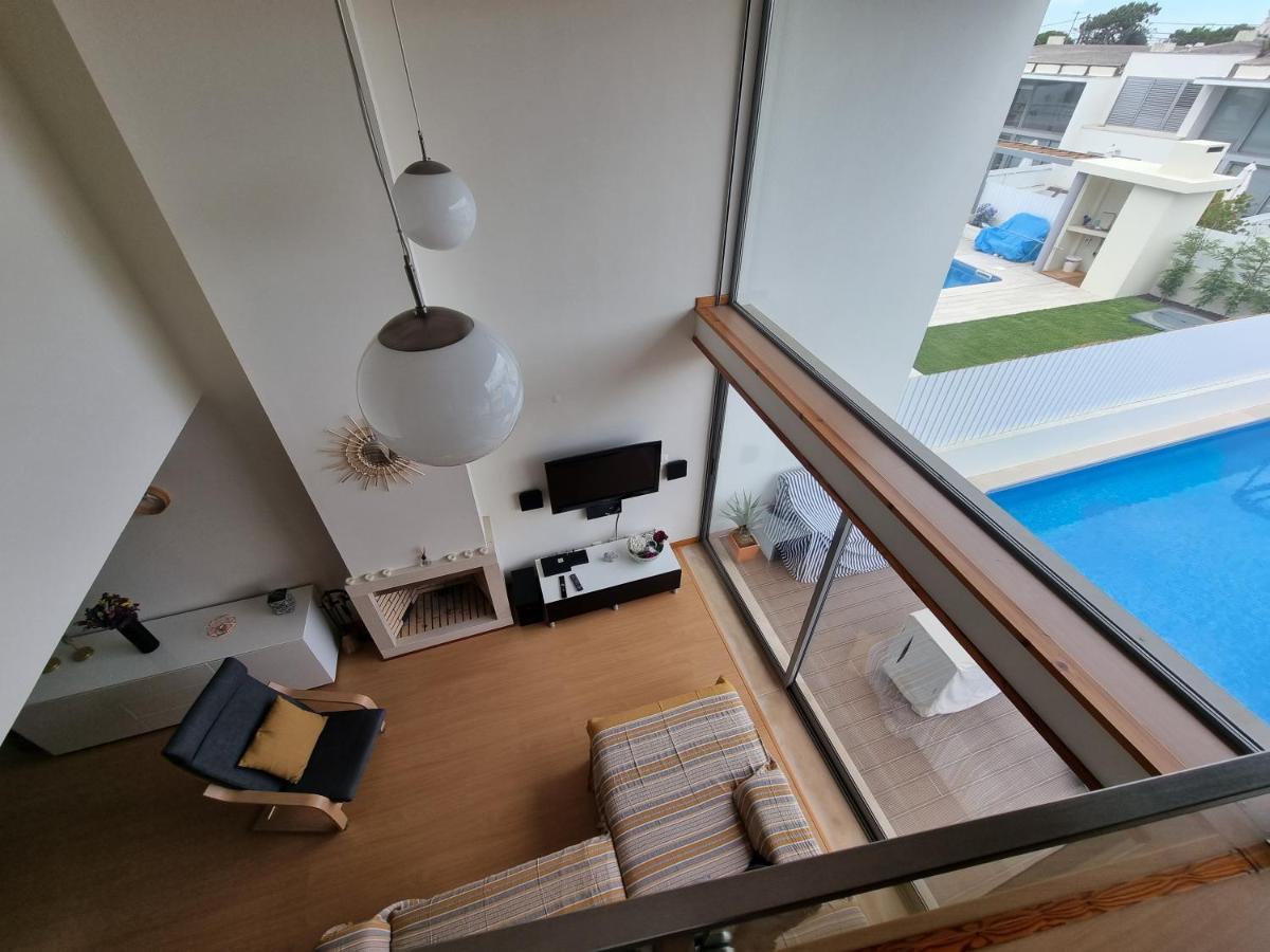 Meco Beach Villa Сезімбра Екстер'єр фото
